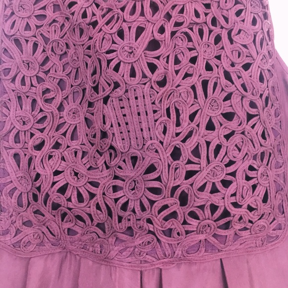 Lela rose silk mulberry midi dress - Picture 4 of 7